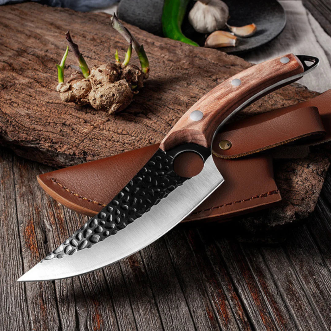 Cuchillo Titan Espartacus™ • 100% Forjado a Mano (+REGALO GRATIS)